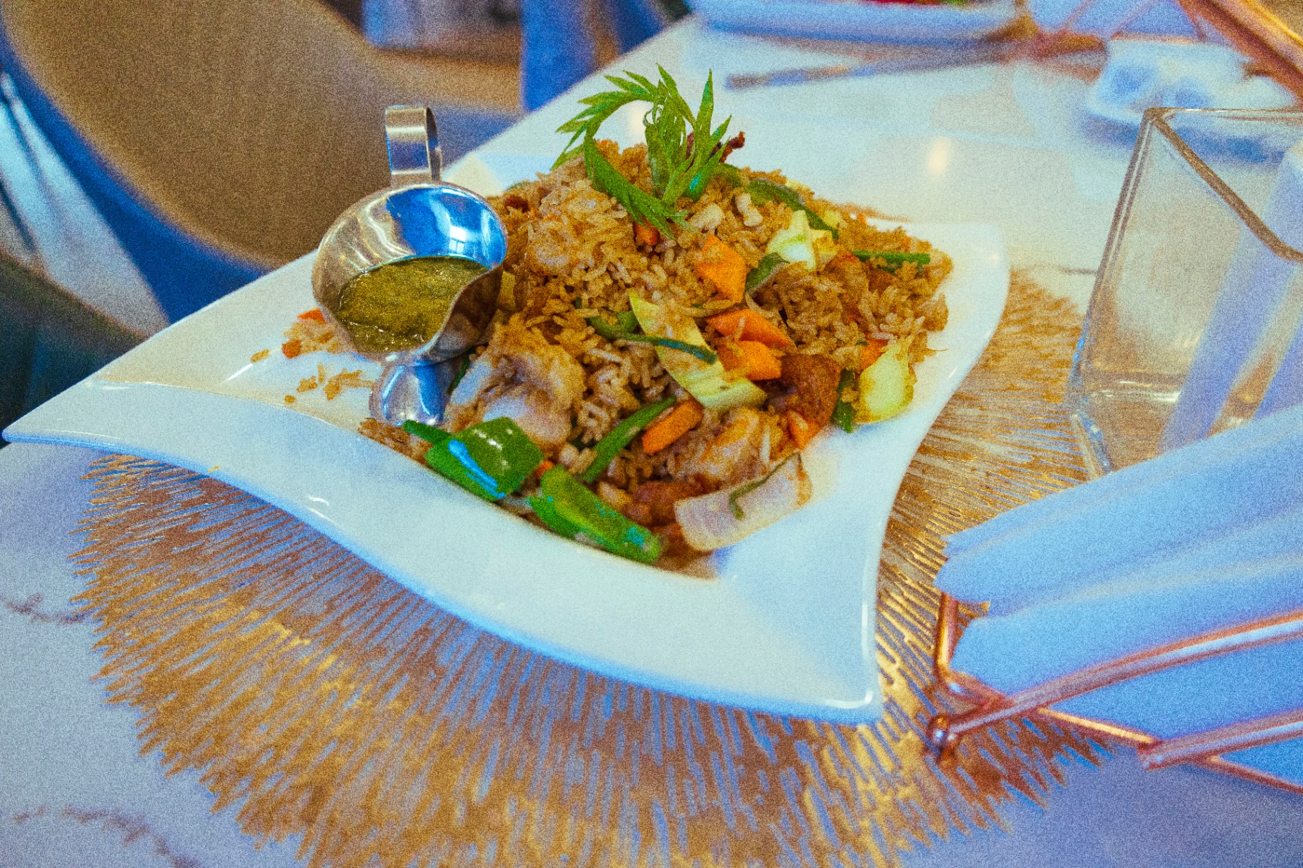 Fried Rice and Chicken