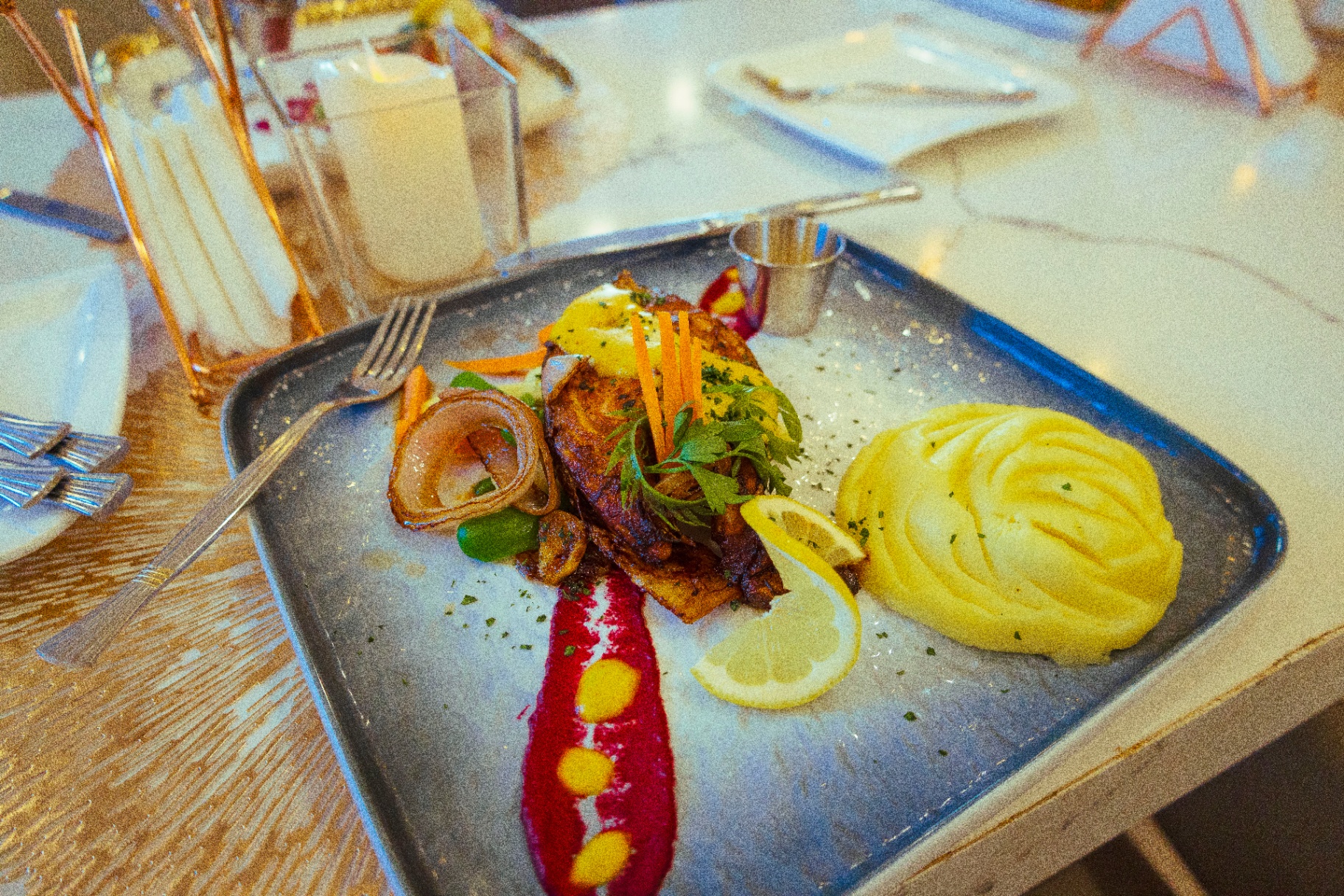 Grilled Tilapia & Plantain